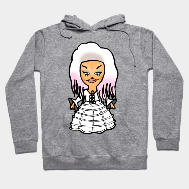 Ariel Versace - Junglhouse Chibi Hoodie by Brian K